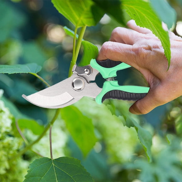 Pruning Shears for Gardening,Ultra Sharp Garden Scissors Garden Shears, Garden Pruning Shears Stainless Steel Blades Handheld Pruners Bypass Pruning Shears For Your Garden