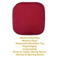 thumbnail image 5 of Sweet Home Collection Memory Foam Honeycomb Non-Slip Back 16" x 16" Chair Cushion Pad 2 Pack, 5 of 7