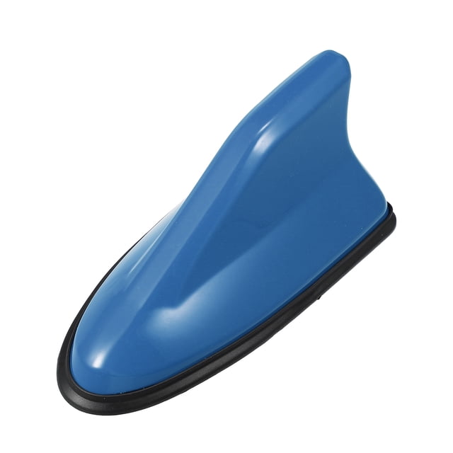 Tiburón Aleta Forma Coche Automático Techo Antena Antena Señal Antena Azul