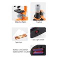 thumbnail image 4 of Magnification 1200X Microscope Children Optical Microscope with LED Light Collection Bottles 12pcs Slides for Kids Student Beginner Science Educational Toy, 4 of 7