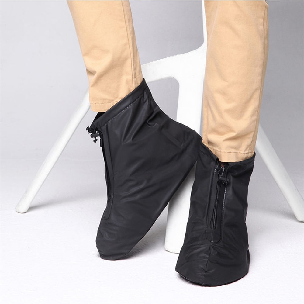 Details about   Rain Shoe Covers Foldable Sole Overshoes Anti-Slip Boot Cover Recyclable 