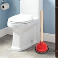 thumbnail image 3 of Black Plunger Tray Air Drying Mat,2 Pcs Toilet Plunger Holder Only,Wicks Water from Plunger and Dries Quickly,Plunger Tray, 3 of 6