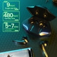 thumbnail image 3 of Joernso 2Pcs 5530 Wireless Earbuds Ergonomic Breathing Light ABS Practical Stereo TWS Bluetooth-compatible 5.0 In-ear Earphones for Gaming, 3 of 8
