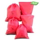 thumbnail image 1 of Bolsa con cordón de 5 uds, bolsa de almacenamiento impermeable para artículos de tocador, bolsa de embalaje, 1 of 8