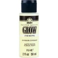 thumbnail image 1 of FolkArt Glow-in-the-Dark Acrylic Paint, Neutral, 2 fl oz, 1 of 7