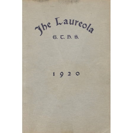 (Custom Reprint) Yearbook: 1920 German Township High School - Laureola Yearbook (McClellandtown, PA)