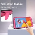 thumbnail image 5 of SOATUTO for Vankyo S8 Drangon Touch Y80 Tab Case with Screen Protector Rugged Hybrid Case Built-in Stand with Tempered Galass Film for Winnovo M8/TECLAST P80H P80X Mix Qlink Scepter 8"-Pink+1 Pcs, 5 of 6