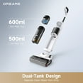 thumbnail image 4 of Dreame FloorX 300 Wet Dry Vacuum Cleaner, Vacuum Mop All in One with Auto Self-Cleaning, Floor Cleaner Machine for Hard Floor, 35 Mins Runtime, Edge Cleaning, Self-Propelled Vacuum Mop Combo, 4 of 9