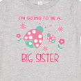 thumbnail image 4 of Inktastic I'm Going to Be a Big Sister Girls Baby T-Shirt, 4 of 5