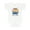 AA-White, variant on Inktastic Monkey Girl 1st Hanukkah Girls Baby Bodysuit