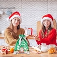 thumbnail image 3 of NIZELUK Clearance Christmas Decoration Drawstring Drawstring Candy Bag (24*32cm) Fall Savings Clearance Sales Today Deals Prime, 3 of 7