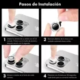 thumbnail image 3 of Protector Mica Lente Cámara Para iPhone Individual Metal, 3 of 4