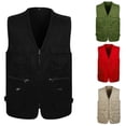 thumbnail image 4 of Men Multi Pocket Camera Outdoor Travelers Fishing Working Photography Vest, 4 of 7
