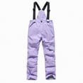 thumbnail image 6 of UAYOTSE Toddler Snow Pants Baby Boy Girl Winter Clothes Down Puffer Coat Waterproof Warm Snow Ski Bib Overalls Snowsuit,Sizes M, 6 of 7