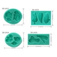 thumbnail image 5 of Yoone Chocolate Mold Reusable Temperature Resistance Silicone Candy Kitchen Fondant Mould for Kitchen, 5 of 6