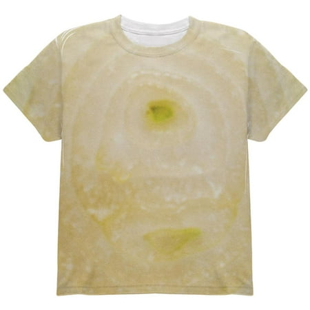 Halloween Yellow Sweet Onion Costume All Over Youth T Shirt Multi
