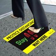 thumbnail image 4 of Amdohai Antiskid Sticker Floor Sign Floor Decal Stay Safe, 4 of 7