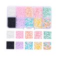 thumbnail image 1 of simhoa 10 Grids Glass Beads Beads Assortments Kit Small Beads for Jewelry Making Rings C, 1 of 8