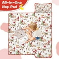 thumbnail image 4 of Multicolor Christmas Pattern Toddler Nap Mats for Kids Preschool,60"x20" Sleeping Mat Bag or Kids,Toddler Sleeping Bag,Toddler Nap Mat or Daycare, 4 of 6