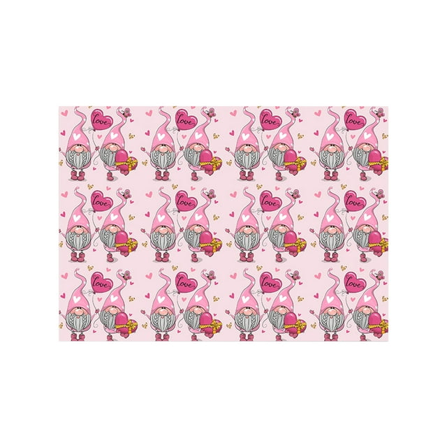 Wdhugt Valentine Day Sticker Wrapping Paper Style C Party Gift Decorations Scrapbook Paper Double Sided Printing For Crafts Cards Diy Paper Material C