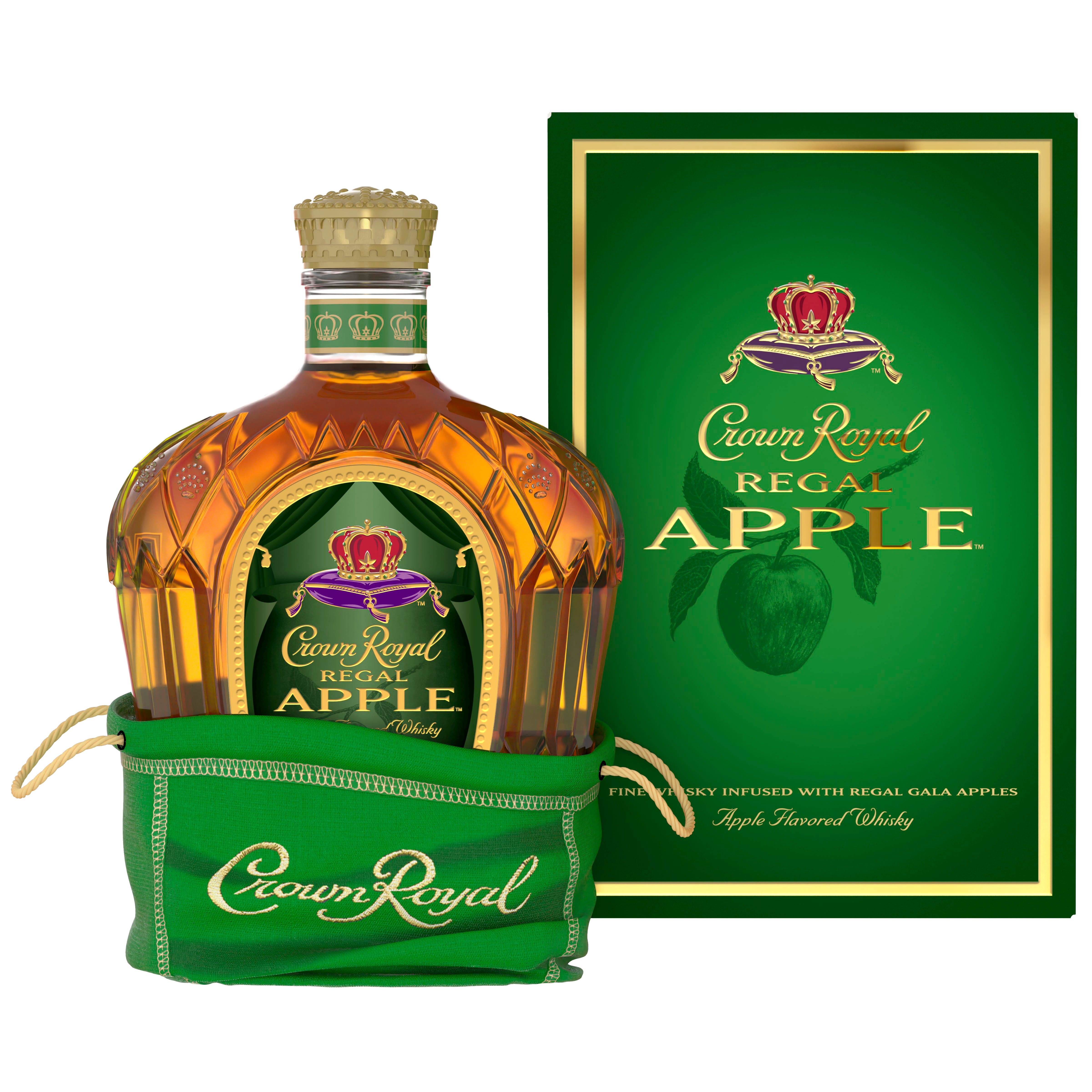 Download Crown Royal Regal Apple Flavored Whisky 750 Ml Walmart Com Walmart Com