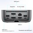 thumbnail image 3 of Estación de acoplamiento FKAfusiontech HP Thunderbolt 4 Ultra 280W, 3 of 7
