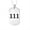 Silver Number 111, variant on Angel Number Necklace for Men 000 111 222 333 444 555 666 777 888 999 Chain Simple Cool Stainless Steel Dainty Pendant Gold/Silver Plated Personalized Jewelry Silver Number 444