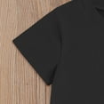 thumbnail image 4 of T-shirt en Coton Uni pour Enfants, Haut Unisexe à Manches Courtes et Col Rond, Article Simple et Classique pour l'Été, 4 of 5