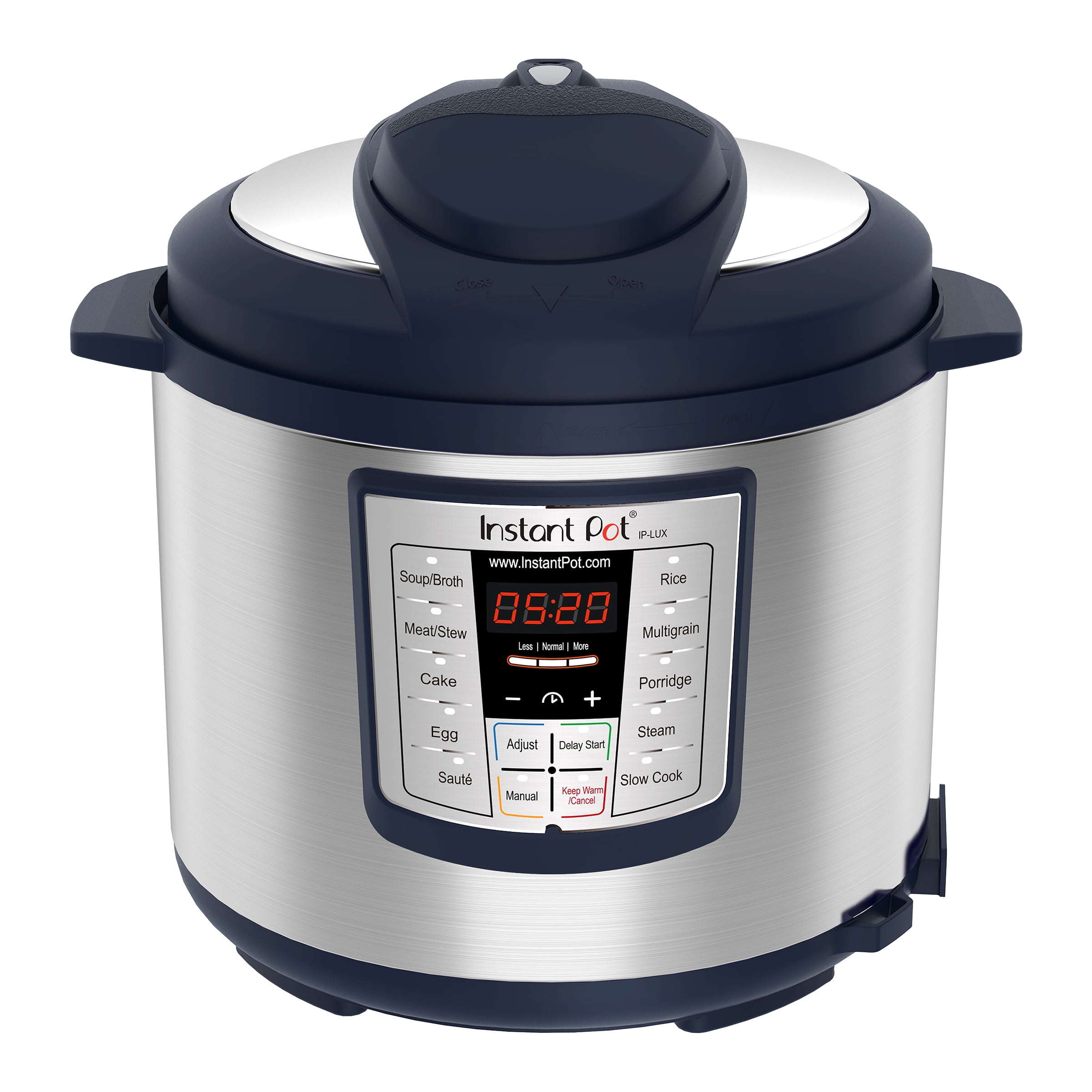 Instant Pot Lux 6-Quart Blue 6-in-1 Multi-Use Electric Pressure Cooker ...