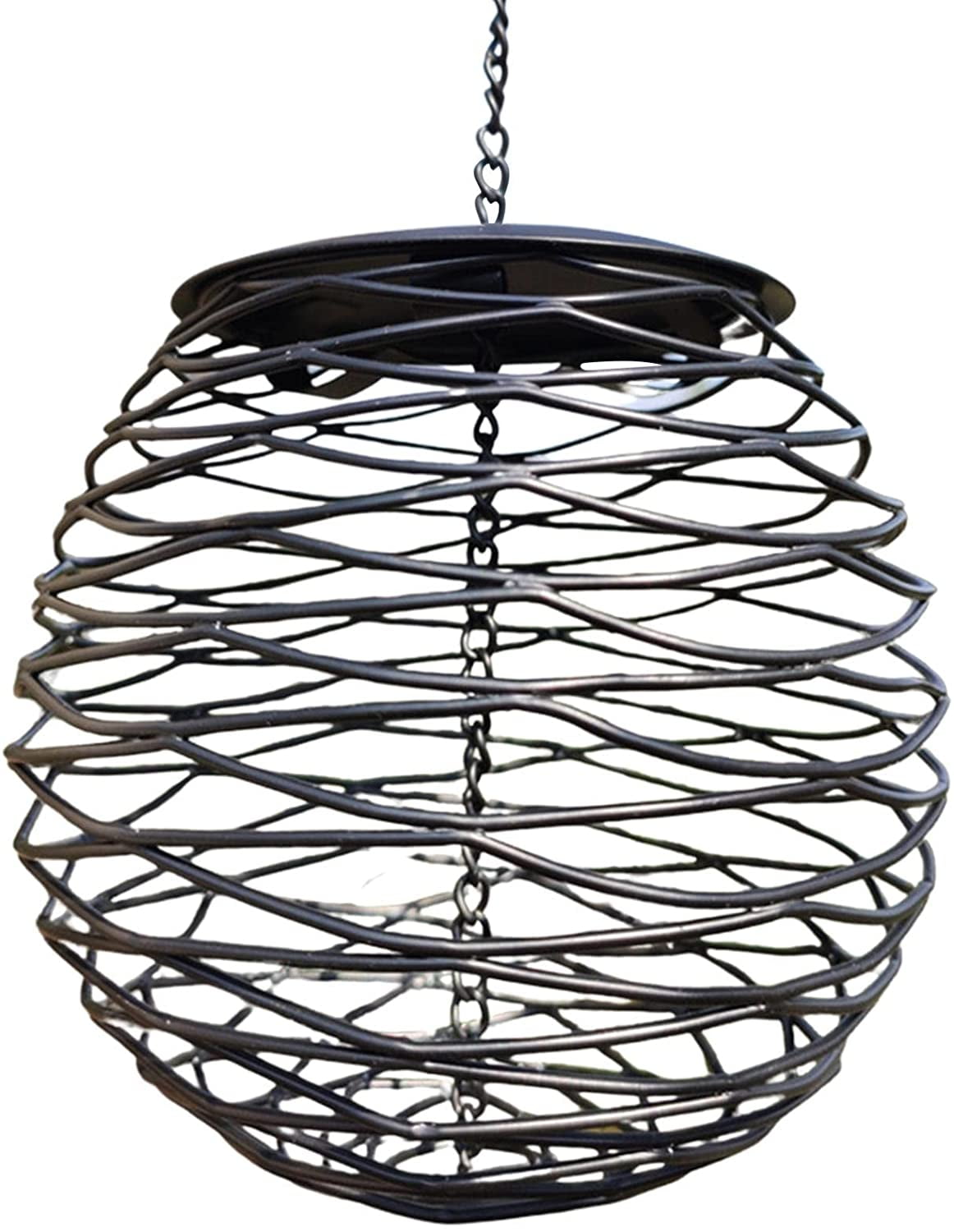 4 Mangeoires à Oiseaux En Métal Pour Boules De Graisse - Pour Jardin, Cour, Balcon - Support Suspendu Avec Crochet