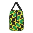 thumbnail image 5 of Lunch Tote Bag Jamaica Trendy Lightweight Reusable Stylish Bento Box for Adult Black, 5 of 7