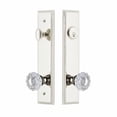 thumbnail image 4 of Grandeur Carr  Tall Plate Single Cylinder One Piece Knobset with Versailles Knob, 4 of 6