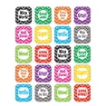 thumbnail image 1 of TEACHER CREATED RESOURCES (12 PK) CHEVRON Autocollants, 1 of 1
