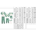 thumbnail image 5 of Faithtur Parent-Child Xmas Nightclothes Round Neck Tops Trousers / Romper, 5 of 5