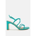 thumbnail image 6 of Kralor Knotted Strap Italian Block Heel Sandals, 6 of 10