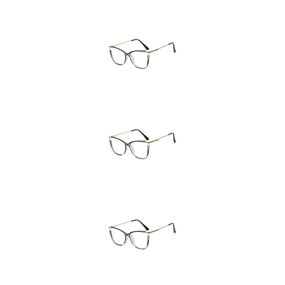Gafas de ojo de gato Minnieouse Anti luz azul para mujer lentes acrílicos estilo Vintage