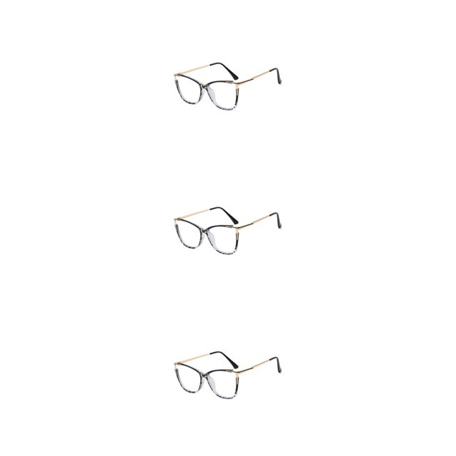 Gafas de ojo de gato Minnieouse Anti luz azul para mujer lentes acrílicos estilo Vintage