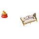 thumbnail image 1 of Adorno De Cornucopia De La Cuenca Del Tesoro Del Festival Y Modelo De Sofá De Madera En Miniatura Para El Dormitorio De Año Nuevo, Regalo De Inauguración De La Casa, Muebles De Simulación, 1 of 8