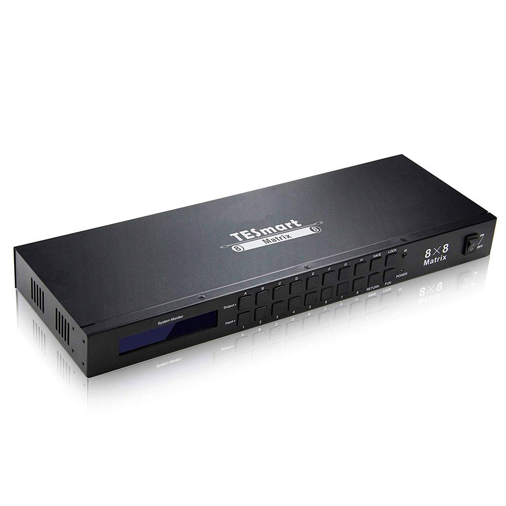 HDMI Matrix Video Switcher - 8x8 - 4K HDMI 1.4 - Control Switcher with Remote - IP - Ethernet Port - RS232 - Rack Mount - image 3 of 5