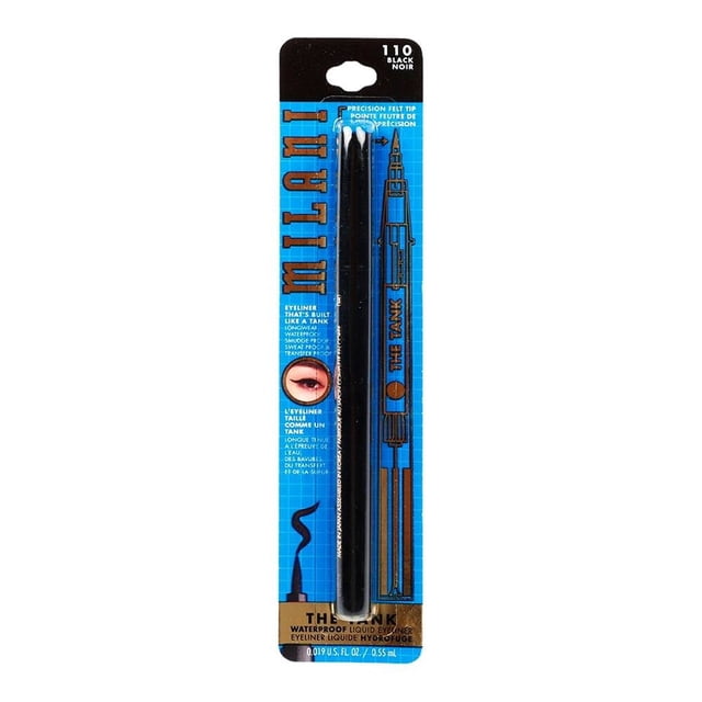 Delineador de ojos Milani the tank negro 0.55 ml
