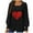 Black, variant on QUNYINEY Valentine's Day T Shirts for Women Puff Long Sleeve Black Square Neckline Casual Tops Drop Shoulder Pullover Ribbed Knit Loose T-Shirts Tops for Women Trendy