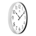 thumbnail image 3 of Infinity Instruments 18 in. Silver Transitional Analog Display Wall Clock, 3 of 6
