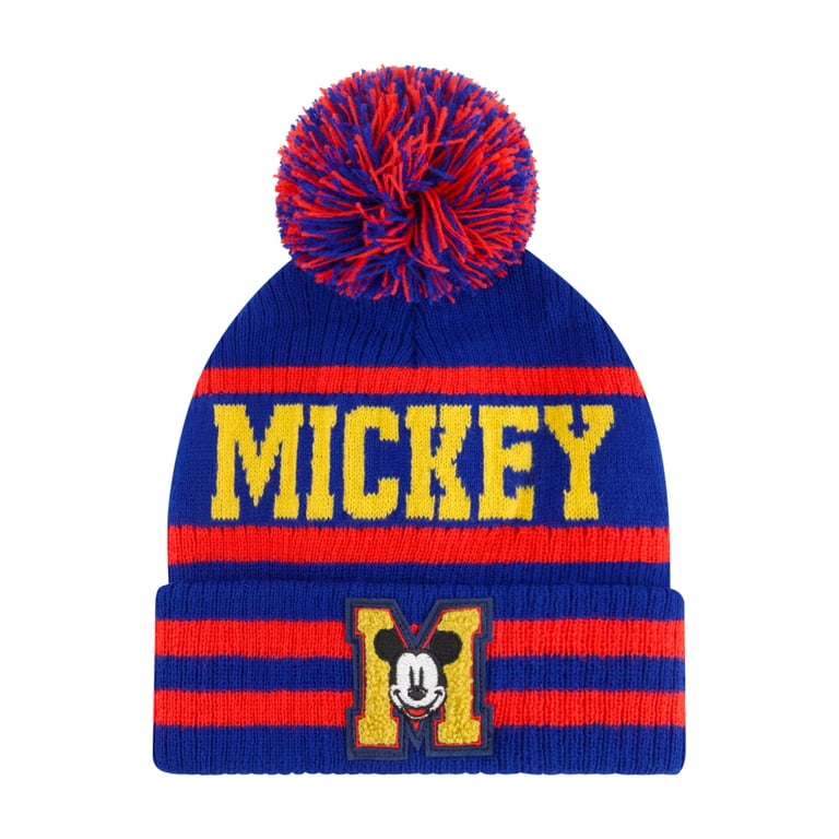 Mickey Mouse Collegiate Pom Cuff Beanie and Scarf Set  display picture 1