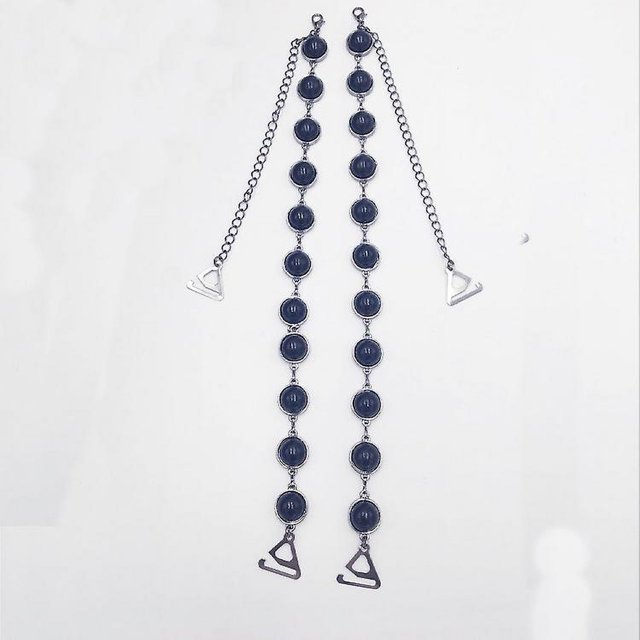 par de correas decorativas para sujetadores que combinan con todo, correas de perlas para los hombros para sujetadores, blusas y vestidos