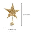 thumbnail image 2 of BERTDOMD 3-Piece Glitter Tree Topper Set for Christmas Tree, Holiday Party & Home Decoration Ornaments, 2 of 5