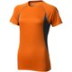 thumbnail image 1 of Elevate - Camiseta modelo Quebec de manga corta para mujer (Naranja/Antracita), 1 of 2