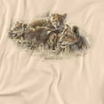thumbnail image 2 of Wildlife T-Shirt Lion Cubs Unisex Graphic Tee For Men & Women, 2 of 7