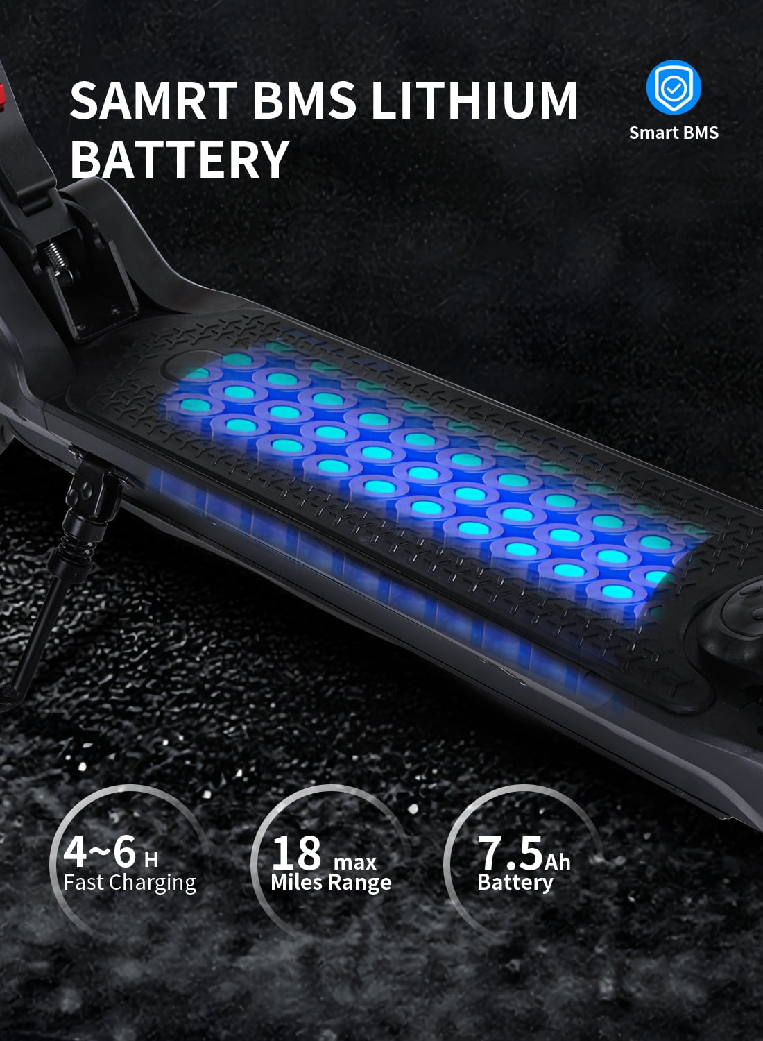 MICROGO M5 Upgrade Electric Scooter for Adults, 350W Motor and 8.5 inch Honeycomb Tires 19 Mph Top Speed Long Range Folding E Scooter Commuter
