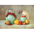 thumbnail image 2 of Van Deelen, Ellen 24x18 White Modern Wood Framed Museum Art Print Titled - Jimmy And Snoozy, 2 of 4