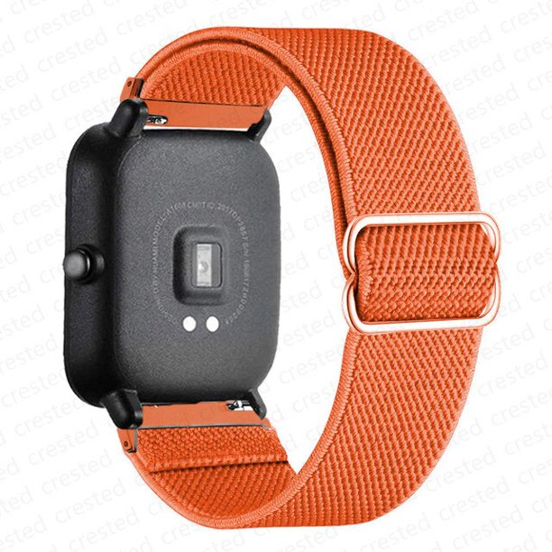 Correa de 20mm/22mm para Amazfit GTS 4/2/2e/3/GTS2 Mini/GTR/4/3/Pro/GTR2/42mm/stratos, pulsera elástica de nailon para reloj Amazfit bip Tan Jianjun unisex